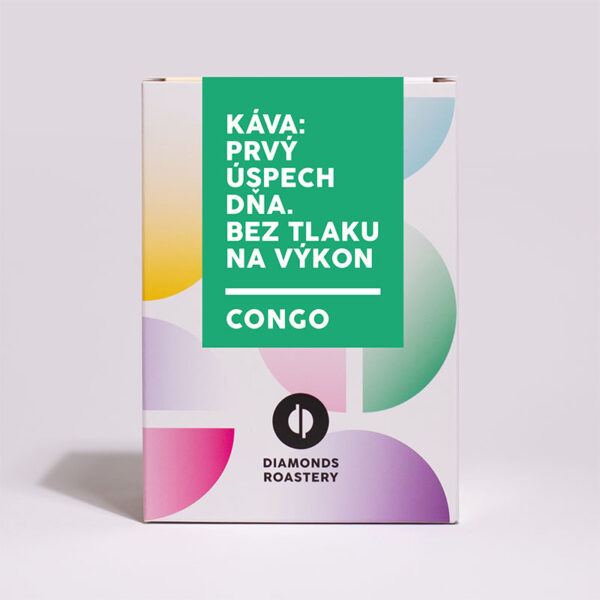 Kongo Kisunga - zrnková káva